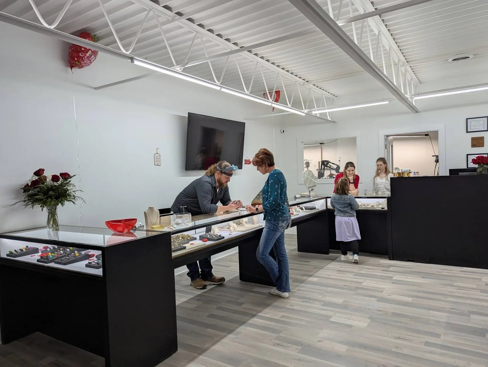 Inside Blackhawk Jewelry in Pea Ridge, AR